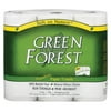 Green Forest Premium Paper Towels - White - Case of 10 - 3 Roll