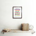 thumbnail image 2 of Kids Playroom Rules Fun Colourful Framed Wall Art Print, 2 of 5