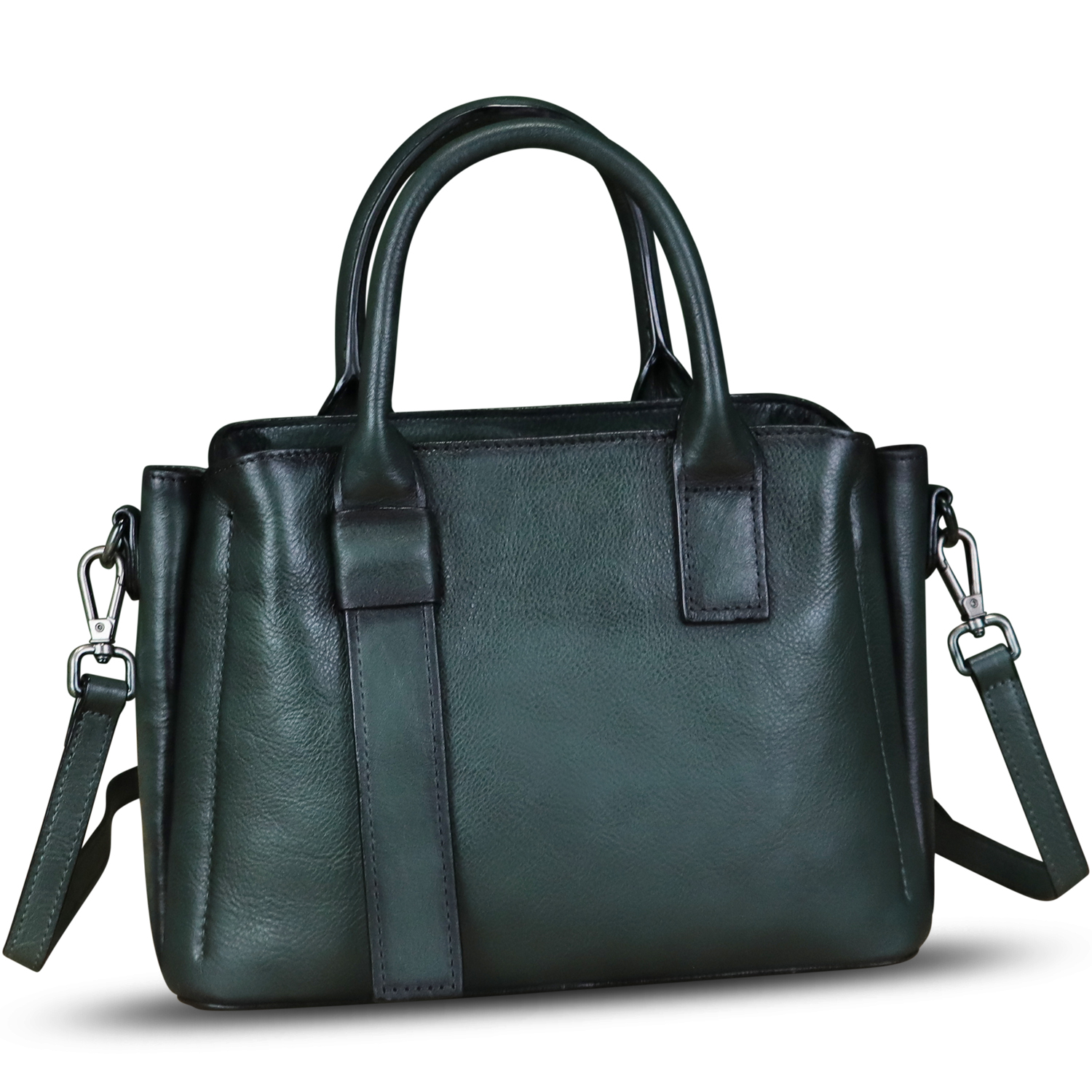 Genuine Leather Purses and Handbags Women Vintage Shoulder Bag Crossbody Satchel
