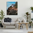 thumbnail image 3 of Stupell Industries Lighthouse on Cliff Nature Photography Gallery Wrapped Canvas Print Wall Art, 36 x 48, 3 of 8