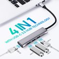 thumbnail image 3 of YSNOOWE Usb Extender Hub Usb Port Expander Aluminum Alloy For Tech Users 1Pcs, 3 of 8