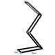 thumbnail image 3 of Lámpara de escritorio LED regulable y plegable, minilámpara de ahorro de energía, lámpara de mesa, lámpara de lectura, lámpara de trabajo, lámpara de luz diurna, flexible, portátil y, 3 of 8