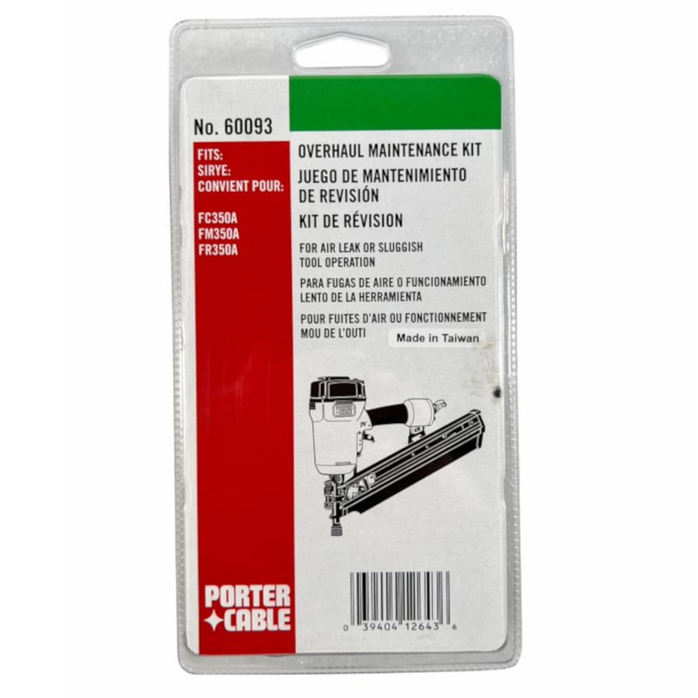 Porter Cable FC350A, FM350A, FR350A Nailer Overhaul Kit 910450, 60093