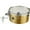 Yellow, variant on LP 13" Brass Timbale with Chrome Hardware and Mount Bracket