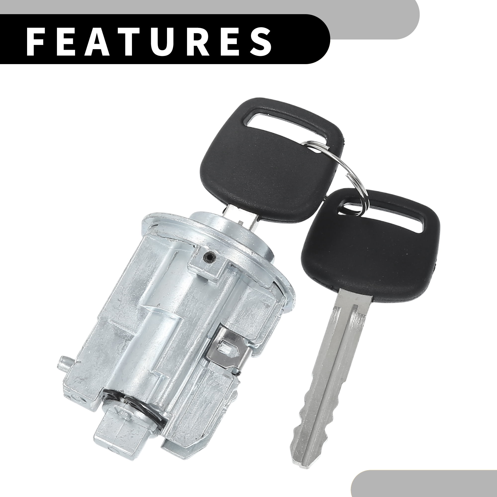 Unique Bargains Ignition Lock Cylinder W/ Keys No.6905704030 - Car Ignition Switch Lock