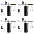 thumbnail image 1 of 4X Kit d'Aérographe Rechargeable Sans Fil Compresseur d'Aérographe, 30psi Haute Pression, Aérographe Portable à Main, 1 of 7