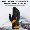 thumbnail image 5 of Kugisaki Winter Gloves for Men Women Touch Screen Water Resistant Windproof Liner Thermal for Running Cycling Driving Hiking, 5 of 8