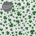 thumbnail image 6 of JOOCAR Shamrock Patrick Background. St. Patrick's Day Bathroom Shower Curtain St. Patrick's Day Bathroom Decor72 x 72 Inch, 6 of 6