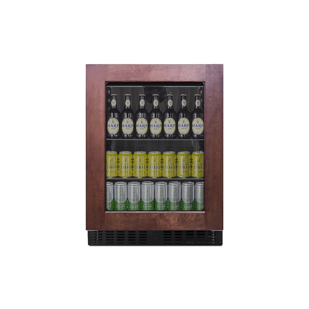 Summit ASDG2411PNR 23.38 in. Wide Built-In Beverage Center - Black