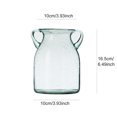thumbnail image 2 of (Moyen) vase en Verre à Bulles à Double Oreille, 2 of 14
