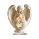thumbnail image 1 of Elegant Acrylic Praying Angel with Heart Motifs 2D Flat Ornament with Base Ideal For Family Decors Keepsakes Gifting, 1 of 4