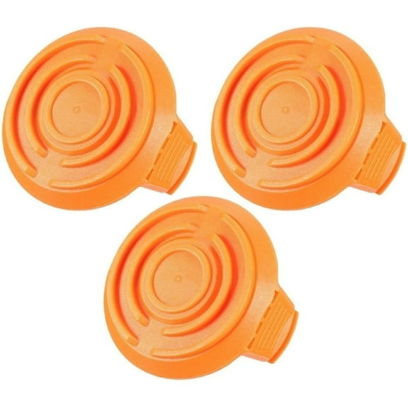 Set of 3 Trimmer Spool Cap Fits Worx WG170 WG160 WG180 WG150 Trimmer
