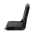 thumbnail image 5 of DENEST Universal Lawn Mower Tractor Forklift Seat w/Backrest Slidable Waterproof Black, 5 of 12