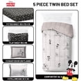 thumbnail image 3 of Juego de ropa de cama Jay Franco Twin de 5 piezas Beige con Mickey, 3 of 6