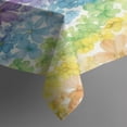 thumbnail image 3 of Pioneer Flower Floral Print Pattern Rectangle Tablecloth 60"x84",Waterproof Polyester Rectangle Table Cloth, Wipeable Spillproof Polyester Tablecloth for Dining, Camping, Indoor and Outdoor, 3 of 5