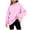 Pink, variant on QUYUON Hooded Sweatshirts for Women Loose Fit Hoodies Pullover Tops Long Sleeve Crew Neck Oversized Sweatshirt Winter Sweater Coat Casual Fall Sweatshirts Hoodies Shirts Pink XXL