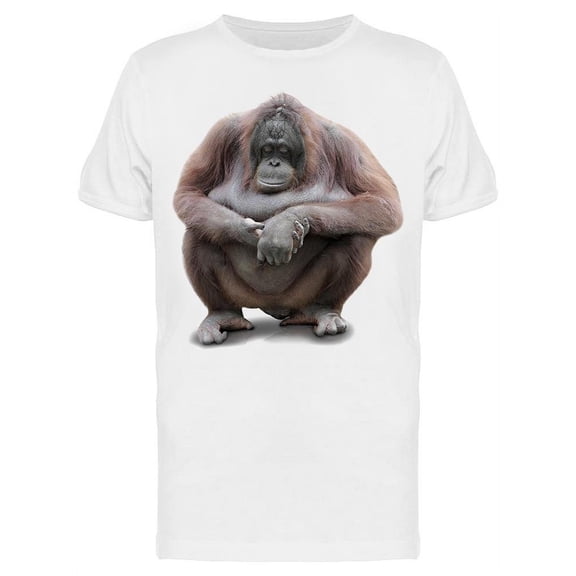 Portrait Of Orangutan Tee Men's -Image by Shutterstock