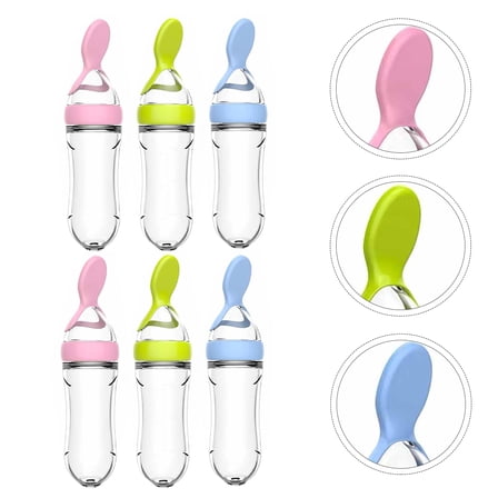 STRANDCHIC Rice Cereal Bottles Infant Feeder 6Pcs