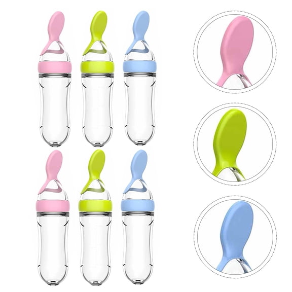 STRANDCHIC Rice Cereal Bottles Infant Feeder 6Pcs