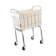 thumbnail image 5 of Cesta de lavandería con ruedas Rolling Laundry obstaculizan con manijas de lavado de bin canasta de ropa sucia para juguetes hoteleros, 5 of 9