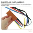 thumbnail image 6 of HERFIER 5Pcs Ribbon Bookmark Reading Book Mark Ribbon Page Markers Book Marks for School 14.93x1.26x0.12in, 6 of 8