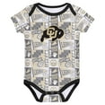 thumbnail image 4 of Newborn Black Colorado Buffaloes Sunday Comics 3-Pack Bodysuit Set, 4 of 4