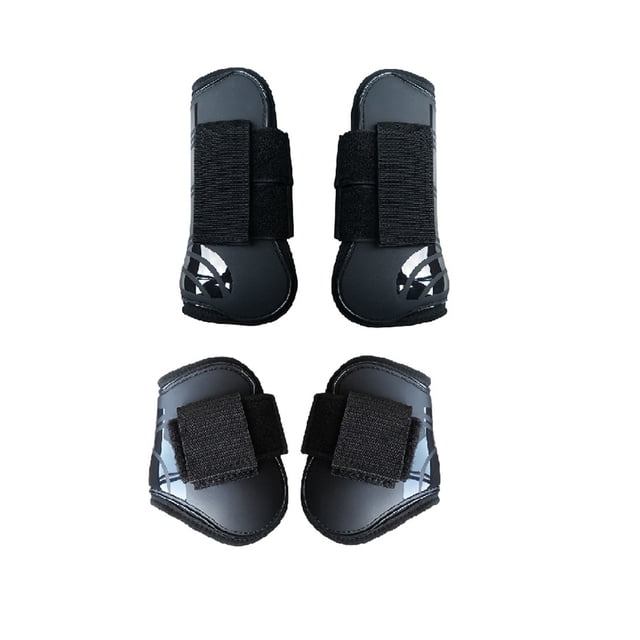 Toystoory Suministros ecuestres Equipo de protección frontal ligero resistente al desgaste con sujetador de nylon Buena elasticidad Legging Tightness Cuidado ecuestre y deportes Marrón METRO Toystoory OD025315-09