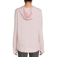 thumbnail image 5 of Athletic Works Women's Athleisure Mock Neck Hoodie, 5 of 5