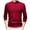 Red, variant on TFEOQRY Men's Crew Neck Sweater Solid Color Knit Long Sleeve Thicken Casual Pullover Fall Winter Warm Top Beige
