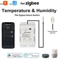 thumbnail image 5 of Smart FOR Tuya FOR Zigbee Thermostat Temperature & Humidity Sensor&Voice Control, 5 of 5