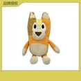 thumbnail image 3 of Juguetes de peluche de la familia Bluey para niños, Bingo Bandit, Chilli, Bilby Bob, personaje de dibujos animados, muñecas de peluche suaves, regalo de cumpleaños, 28cm, 3 of 4