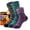 Multicolor, variant on 3 Pairs Warm Thermal Socks for Women & Men Winter Ski Thick Boot Insulated Socks for Cold Weather
