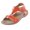 Orange, variant on Vedolay Wedge Sandals for Women Sandals for Women Flat Sandals Platform Ankle Buckle Criss Cross Band Ladies Straps Sandals Shoes,Multicolor 8.5