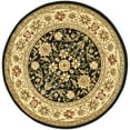 thumbnail image 2 of Safavieh Lyndhurst Victoria Floral Area Rug, Black/Ivory, 3'3" x 3'3" Round, 2 of 11