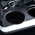 thumbnail image 2 of ROSENICE Car Console Cup Holder Liner 1 Pair Circular Design Automotive Grade Rubber Easy to Clean 3.73X3.73X2.55In, 2 of 8