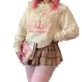 thumbnail image 4 of Hello Kitty  Adult Outline Sweatshirt, 4 of 5