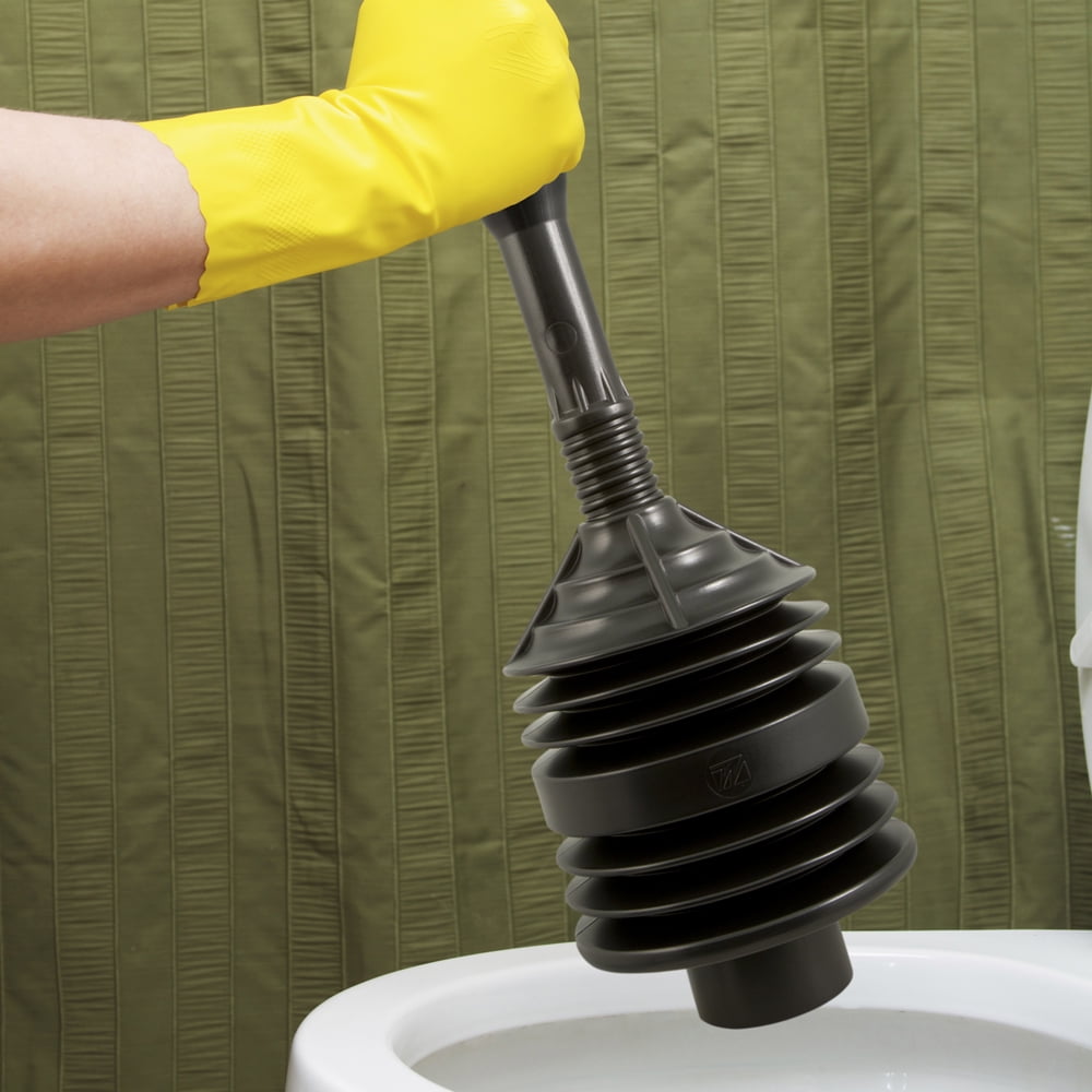 PlumbCraft Powerful Mini Home Plunger for All Drain Types, including  showers, tubs, and sinks - Small - 7.5 H
