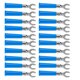 thumbnail image 2 of Terminal de engarzado eléctrico, 20 piezas, 6 mm, tipo U/Y, terminales de cable tipo U, conectores de cable de pala de horquilla, muy versátiles, 2 of 14