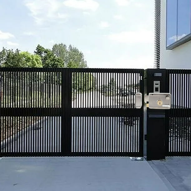 Cerradura antirrobo mecánica exterior herramienta completa Cerradura antirrobo de seguridad para prevención de óxido para puerta interior ANGGREK Otros