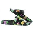 thumbnail image 3 of Champion Ipo Catch Print Slide GS Boys Shoes Size 4, Color: Black/Multicolored, 3 of 5