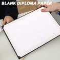 thumbnail image 2 of 10pcs Blank Certificate Paper Writable Printable Certificate Inner Paper for Office Use, 2 of 7