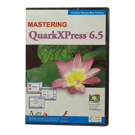 Learn how to Learn and Master Quark Xpress 6.5 - Step by Step Training Tutorial CD