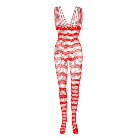 

Women s Spaghetti Strap Lace Stockings Sexy Lingerie Bodysuit Babydoll Teddy Sleepwear Tight Bodystocking Jumpsuit