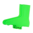thumbnail image 2 of Colaxi 2 Pcs Couvre-Chaussures de Cyclisme Crampons de Vélo Couvre-Chaussures Accessoires de Sport Voyage Réutilisable Polyvalent Extérieur Couvre-Chaussures de Vélo Vert P, 2 of 8