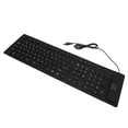 thumbnail image 3 of Clavier Tactile Doux, 109 Touches en Silicone Pliable Clavier USB Filaire Étanche Performance Éprouvée Clavier, 3 of 14