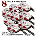thumbnail image 2 of Big Tall Golf Hybrids All True Hybrid XL Majek +2" Longer Than Standard Length (Plus Two Inches Longer) Set, Includes: XXL #3 4 5 6 7 8 9 PW Regular Flex R Right Handed New Extra Long Utility Club, 2 of 8