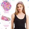 thumbnail image 4 of MRLESS 2-Pack Wide Fabric Headbands with Sprinkle Design, Padded Candy Style Party Headbands for Women and Girls, 4 of 8