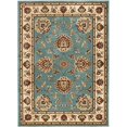 thumbnail image 1 of Infinity Home 36064 3 ft. 11 in. x 5 ft. 3 in. Timeless Abbasi Traditional Area Rug - Light Blue, 1 of 2