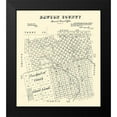 thumbnail image 2 of McGaughey 15x17 Black Modern Framed Museum Art Print Titled - Dawson County Texas - McGaughey 1892, 2 of 5