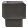 thumbnail image 5 of Accent Chair, Gray, Velvet, Living Room Lounge Cafe Lobby Hospitality Restaurant, Modern Contemporary, HB37380, 5 of 9